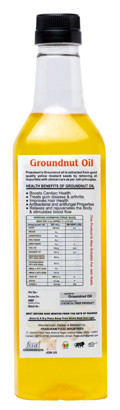 Groundnut Oil (1L)