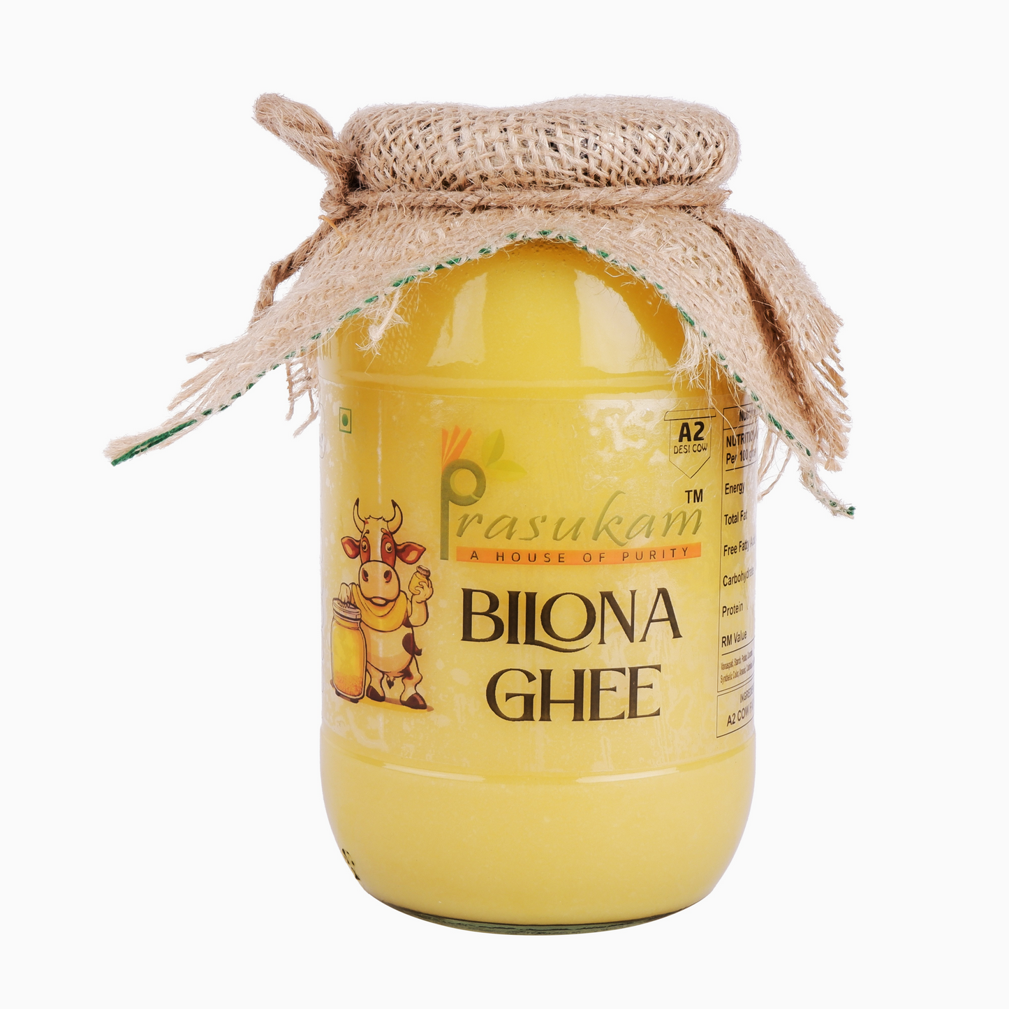 Cow Ghee A2 Bilona (1Ltr)