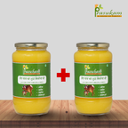 Prasukam 1Ltr A2 GIR COW BILONA GHEE (Combo of 2)