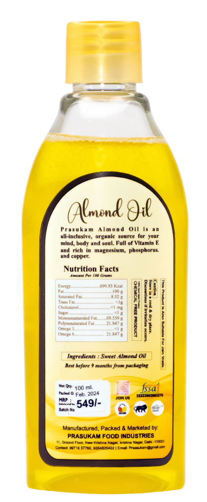 Almond Oil (100ml)