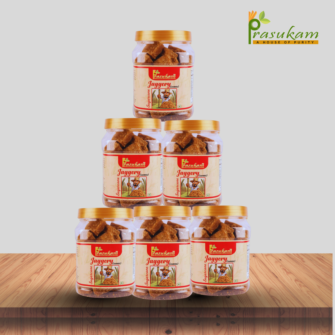 Jaggery Cubes (Combo of 6)