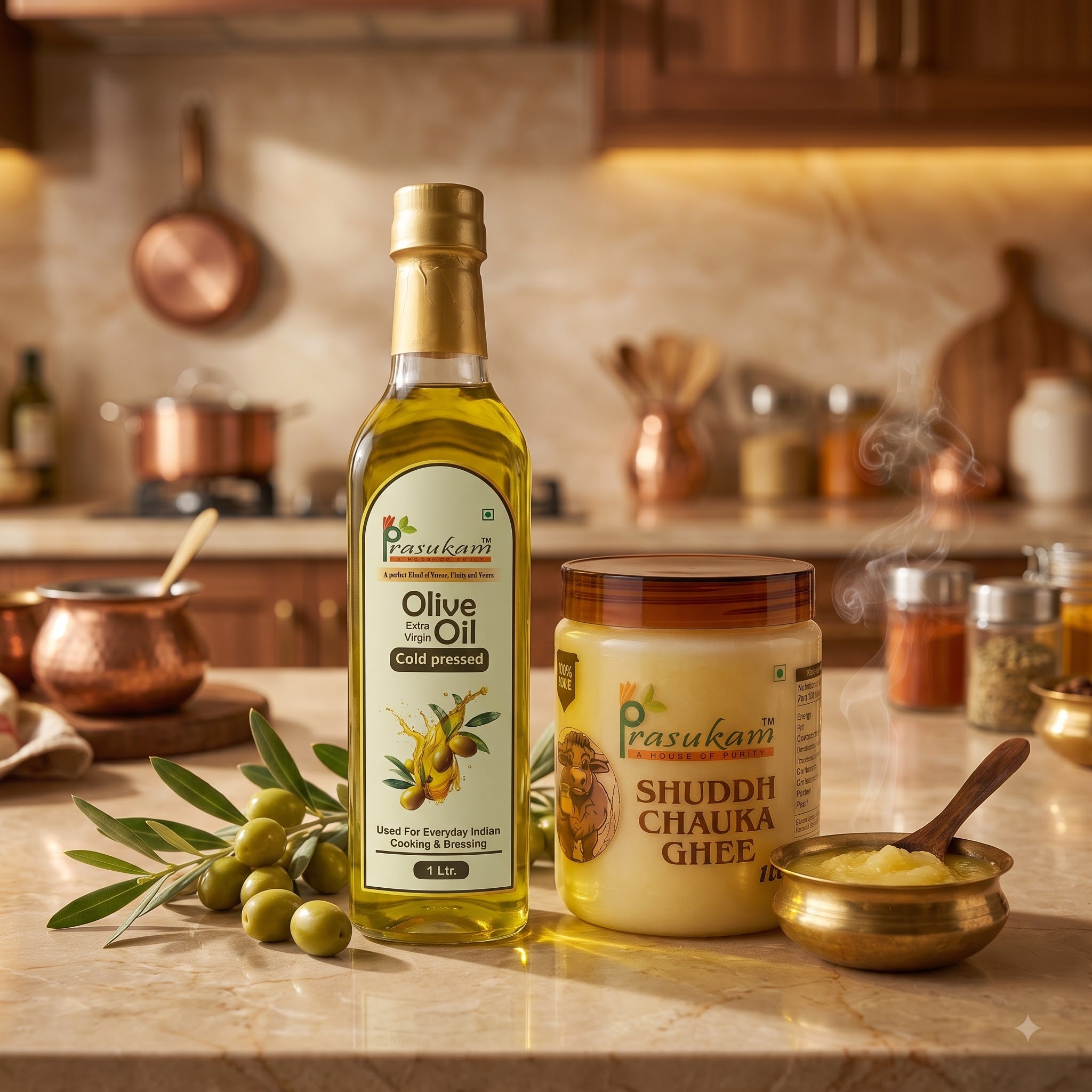 Olive + Ghee Premium Kitchen Duo