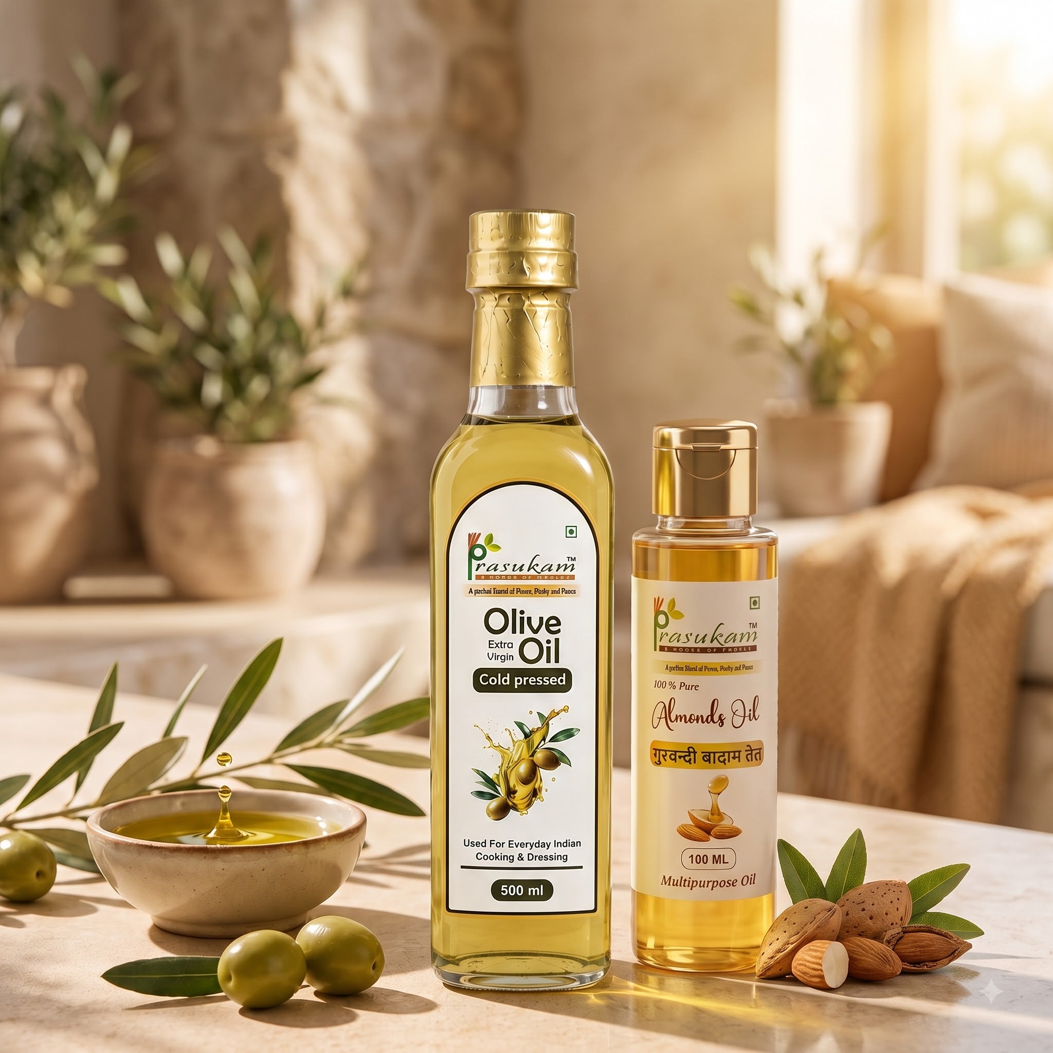 Olive + Almond Wellness Duo
