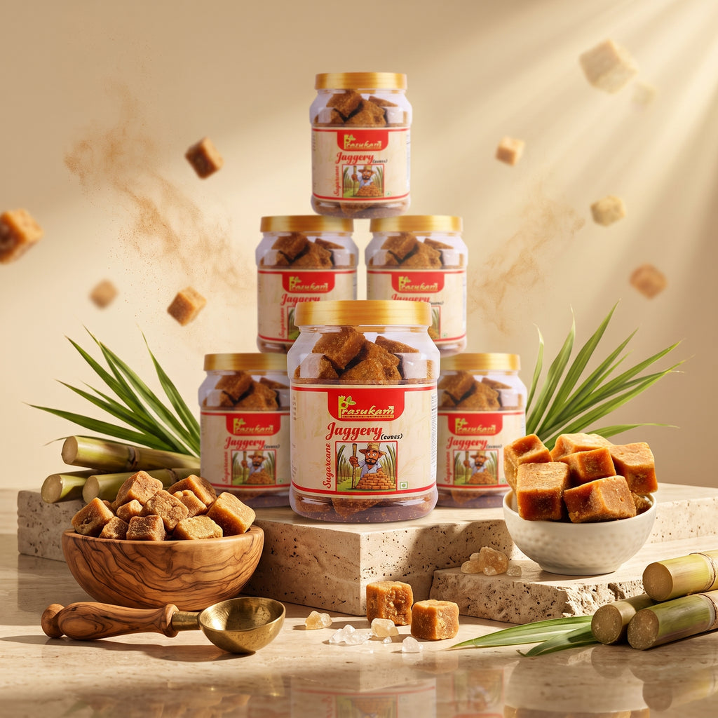 Jaggery Cubes (Combo of 6)