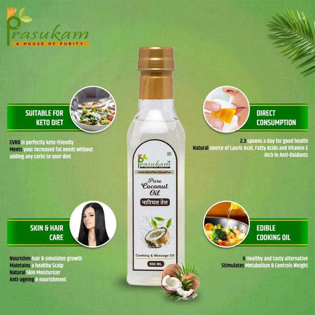 Prasukam Pure Coconut Oil