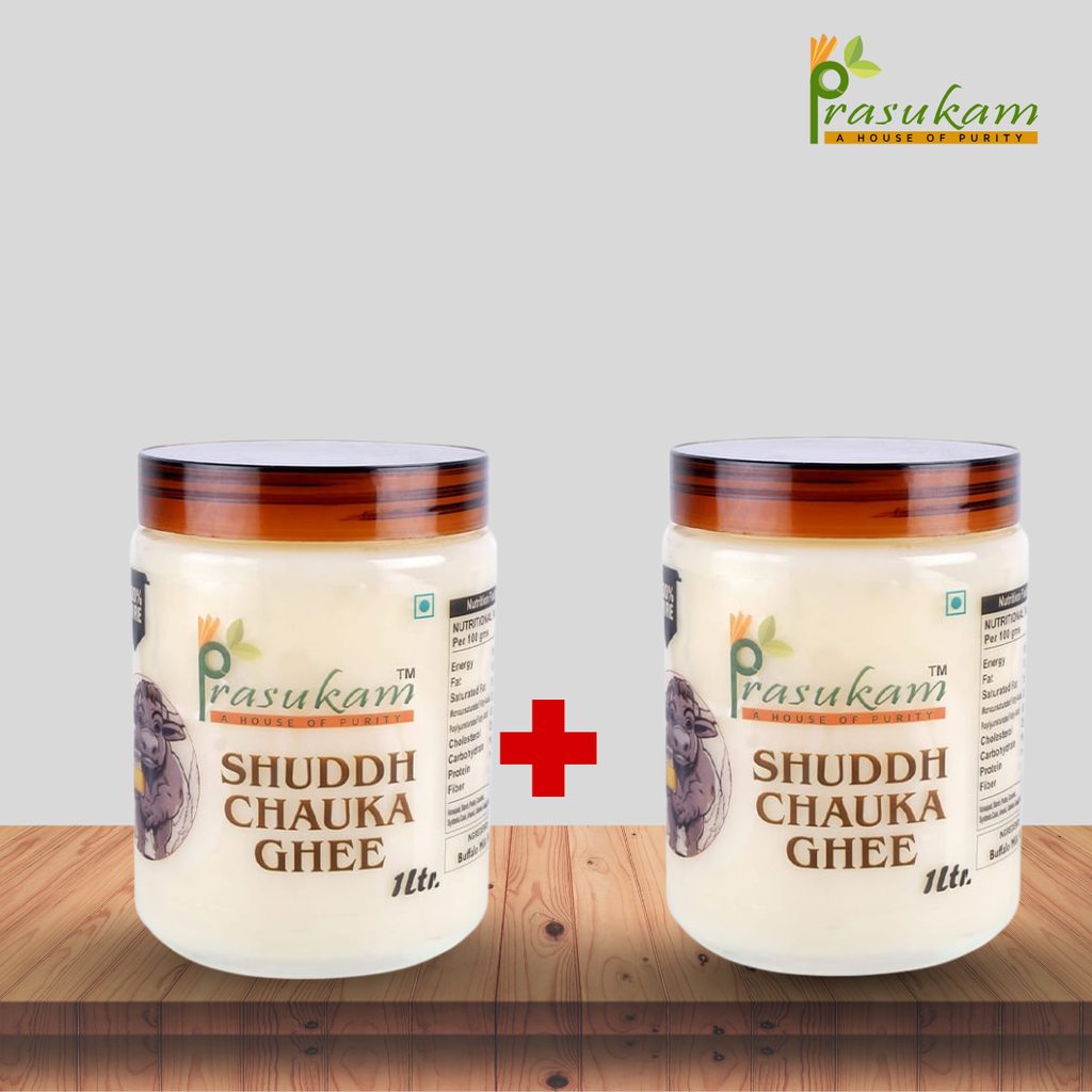 Prasukam Shuddh Chauka Ghee ( Combo of 2)