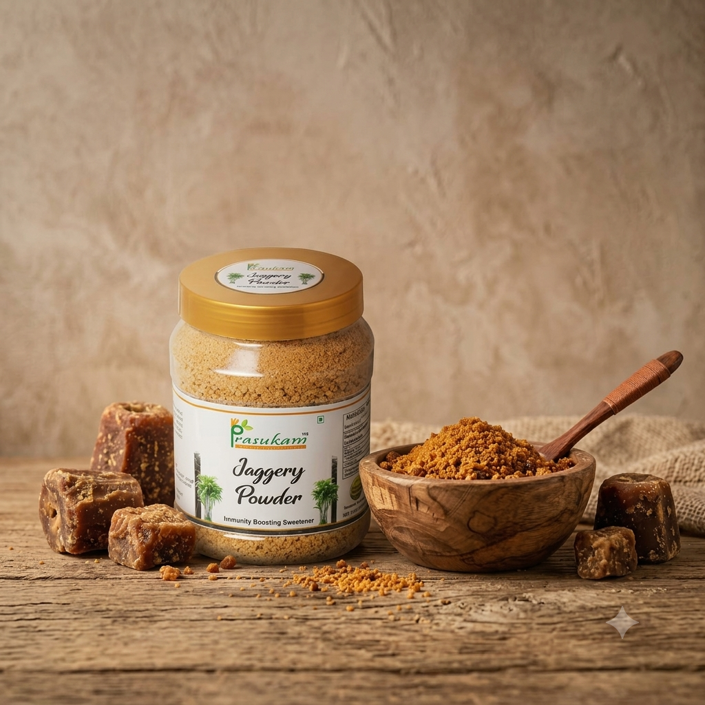 Prasukam Jaggery Powder Jar