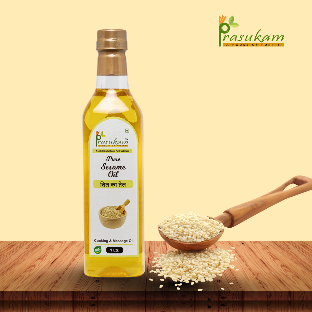 Prasukam White Sesame Oil